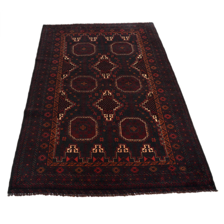 Hand Knotted Baluchi Rug 4' 0" x 6' 3" - No. AL27809