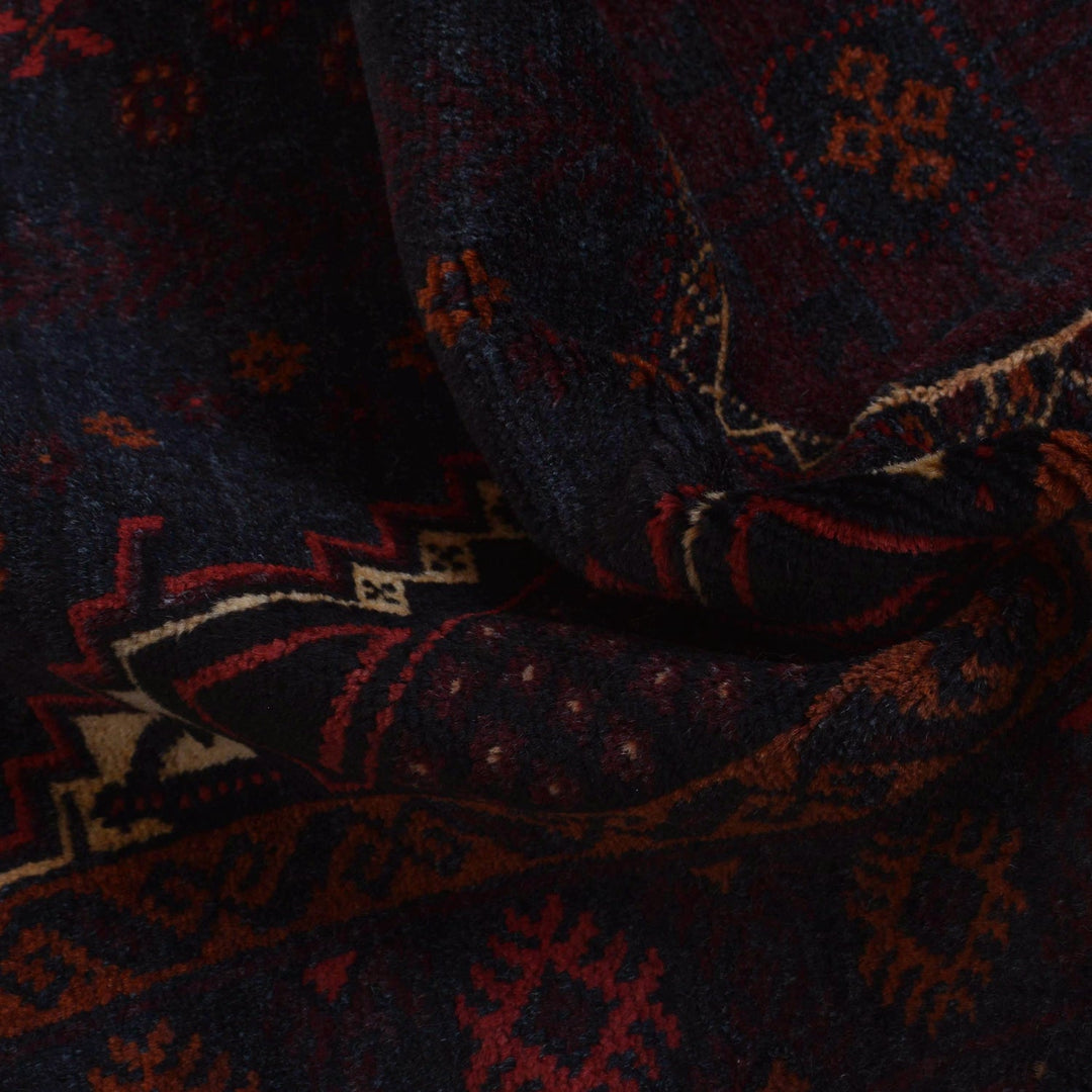 Hand Knotted Baluchi Rug 4' 0" x 6' 3" - No. AL27809