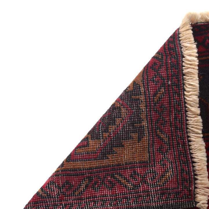 Red Baluchi Rug 2' 11" x 4' 7" - No. AL48013