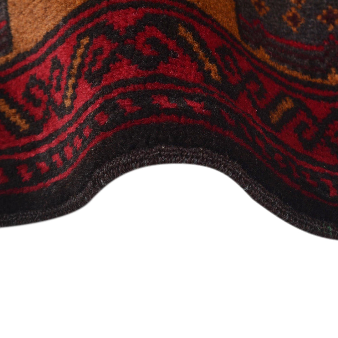 Red Baluchi Rug 2' 11" x 4' 7" - No. AL48013