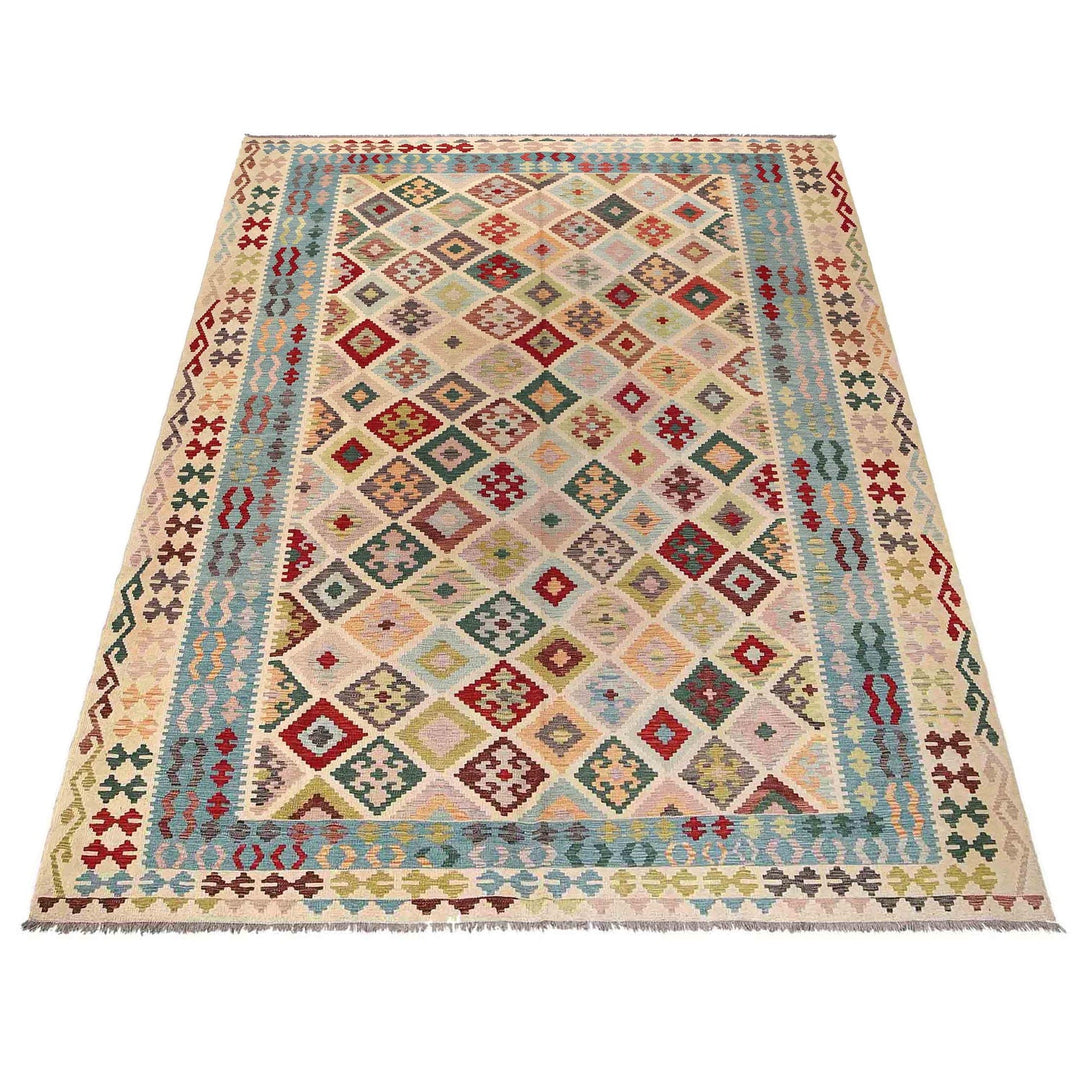 Hand Made Afghan Kilim 8' 6" x 11' 3" - No. AL89024