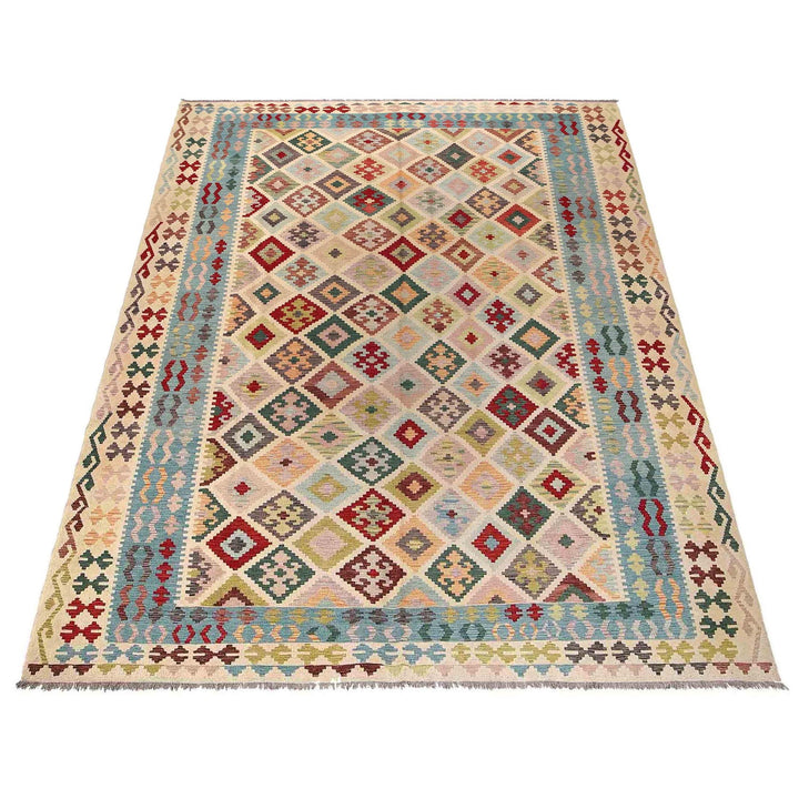 Hand Made Afghan Kilim 8' 6" x 11' 3" - No. AL89024