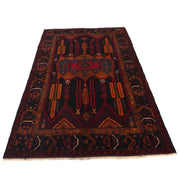Traditional Baloch Rug 4' 3" x 7' 1" - No. AL55466