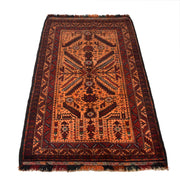Tribal Baloch Rug 2' 11" x 5' 1" - No. AL18308