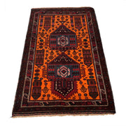 Orange Baluchi Rug 2' 10" x 5' 0" - No. AL42720