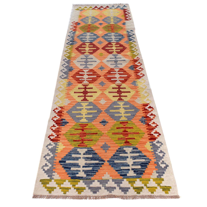Long Chobi Kilim Runner 2' 7" x 9' 11" - No. AL63672