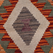 Hand Made Afghan Kilim Runner 2' 7" x 9' 3" - No. AL34586