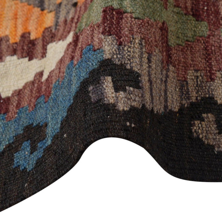 Hand Made Afghan Kilim Runner 2' 7" x 9' 3" - No. AL34586