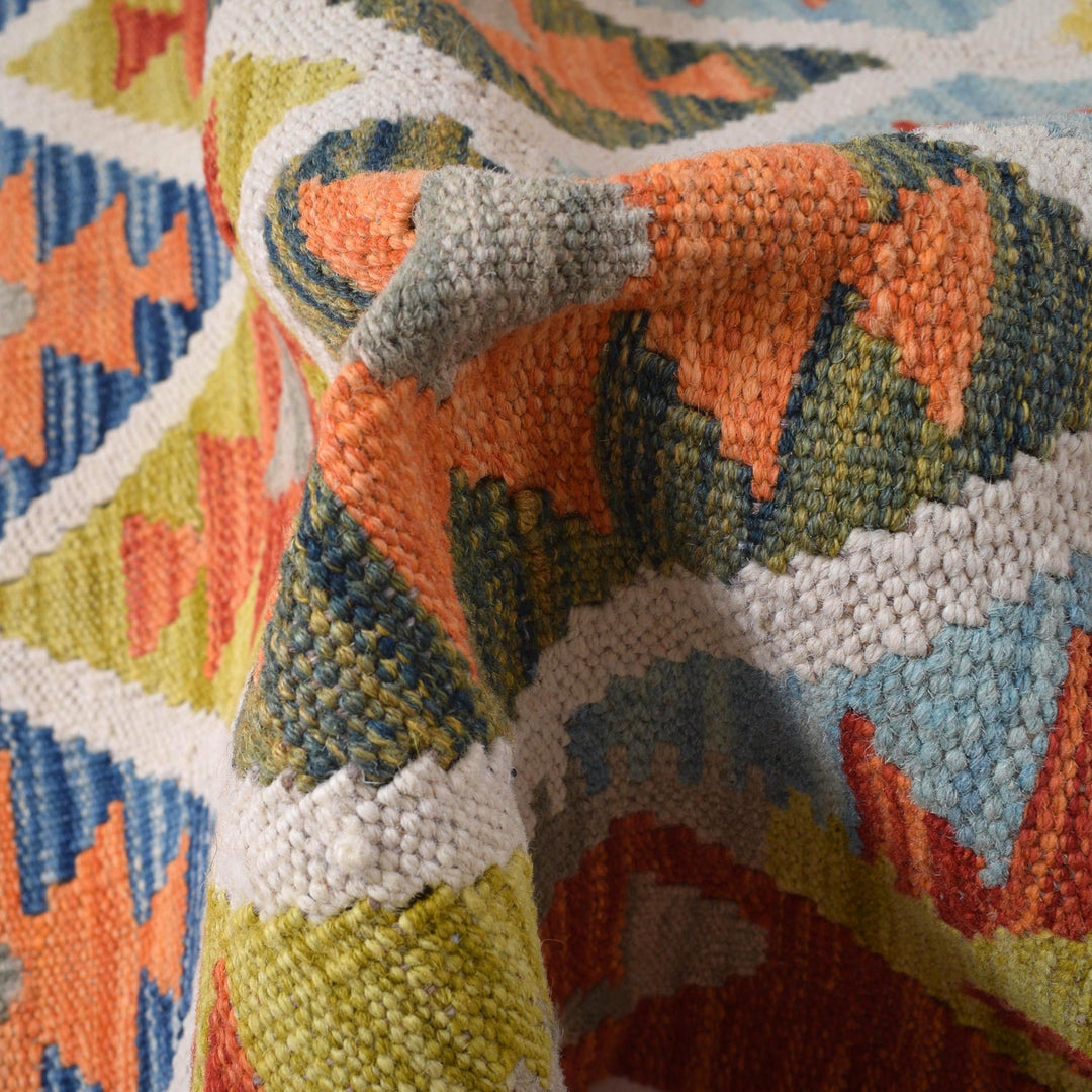 Long Kilim Runner 2' 11" x 10' 2" - No. AL95630