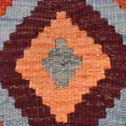 Hand Knotted Afghan Style Kilim Runner 3' 1" x 8' 8" - No. AL38522