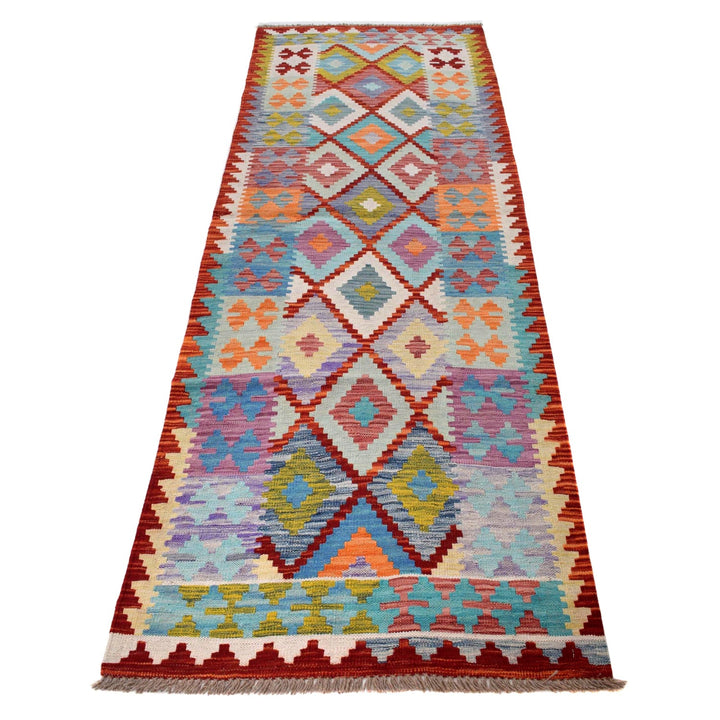Short Chobi Kilim Runner 2' 7" x 8' 2" - No. AL17325