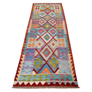 Short Chobi Kilim Runner 2' 7" x 8' 2" - No. AL17325