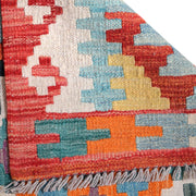 Hand Knotted Flatweave Kilim Runner 2' 11" x 7' 1" - No. AL62813