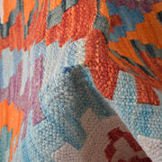 Hand Knotted Flatweave Kilim Runner 2' 11" x 7' 1" - No. AL62813