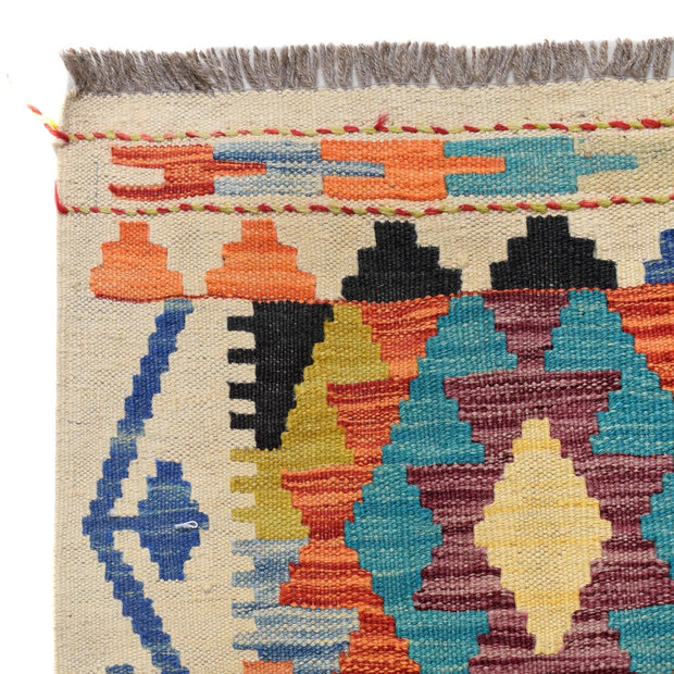 Handmade Vegetable Kilim Runner 2' 9" x 9' 9" - No. AL39838