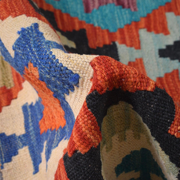 Handmade Vegetable Kilim Runner 2' 9" x 9' 9" - No. AL39838