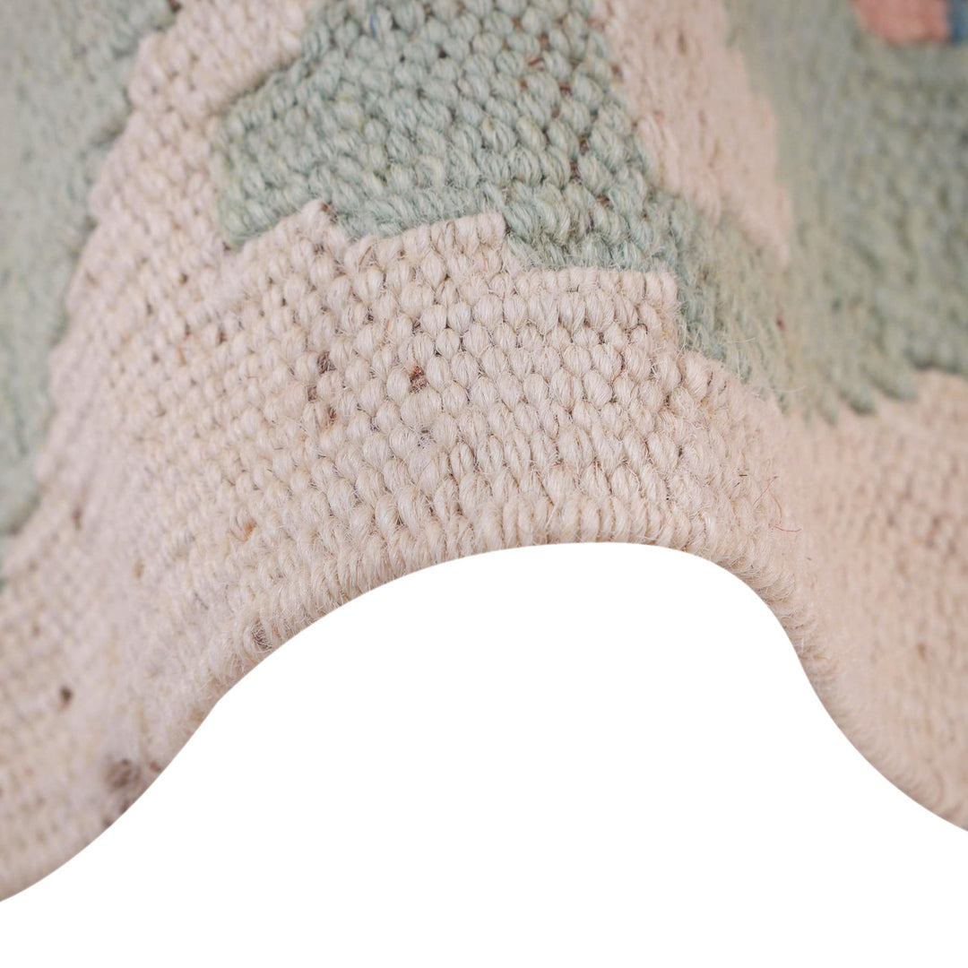 Hand Woven Wool Kelim Runner 2' 9" x 9' 7" - No. AL31740