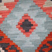 Handmade Turkish Design Wool Kilim Runner 2' 9" x 9' 6" - No. AL71823