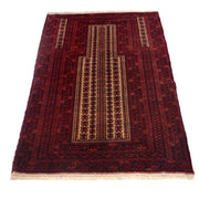 Handmade Prayer Rug 3' 1" x 4' 7" - No. AL20730