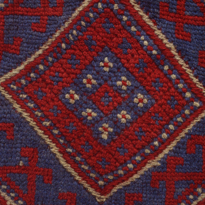 Handmade Mushwani Runner Rug 2' 0" x 7' 3" - No. AL35157