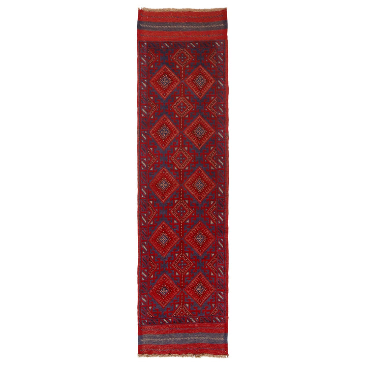 Hand Knotted Mashwani Runner Rug 1' 11" x 7' 9" - No. AL40182