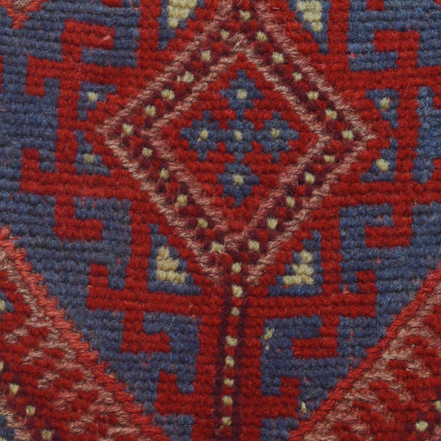 Hand Knotted Mashwani Runner Rug 1' 11" x 7' 9" - No. AL40182