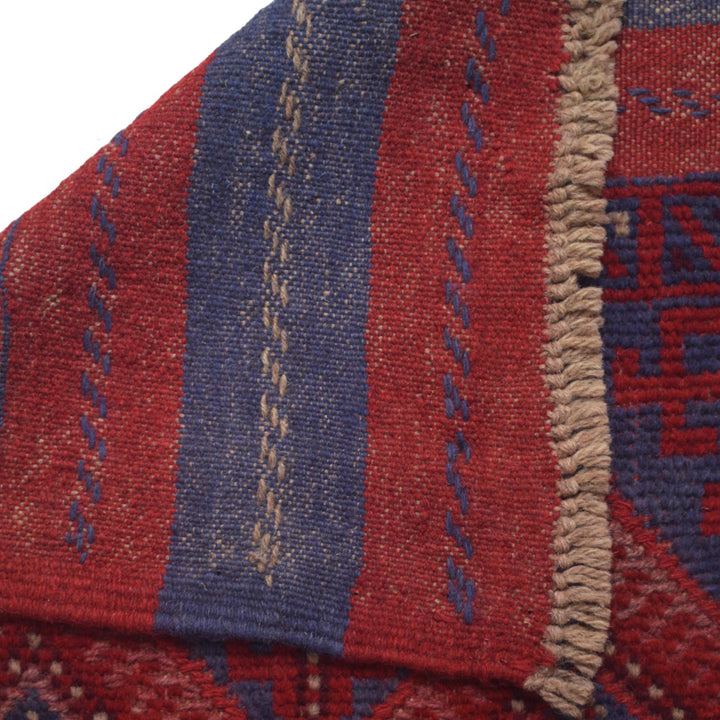 Hand Knotted Mashwani Runner Rug 1' 11" x 7' 9" - No. AL40182