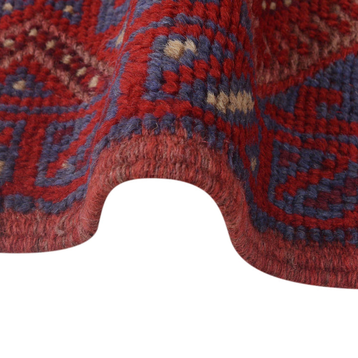 Hand Knotted Mashwani Runner Rug 1' 11" x 7' 9" - No. AL40182