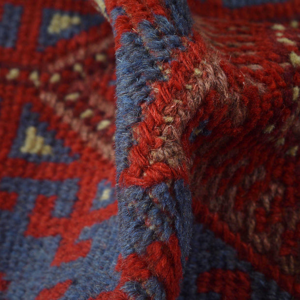 Hand Knotted Mashwani Runner Rug 1' 11" x 7' 9" - No. AL40182