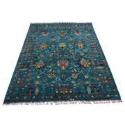 Hand knotted Contemporary Style Sultani Rug 4' 10" x 6' 6" - No. AL79118