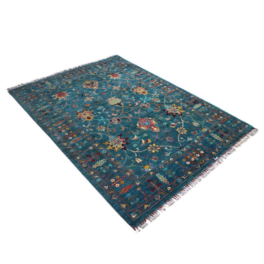 Hand knotted Contemporary Style Sultani Rug 4' 10" x 6' 6" - No. AL79118