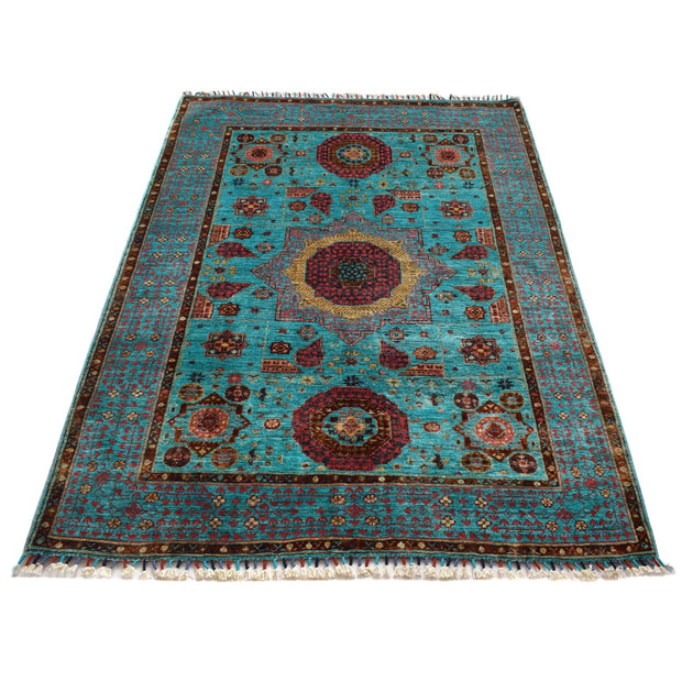 Oriental Mamluk Area Rug 4' 1" x 5' 10" - No. AL47423