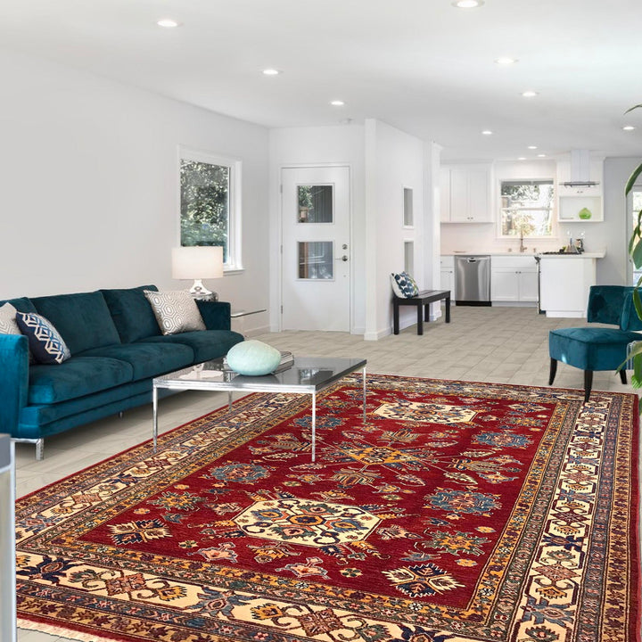 Supreme Kazak Carpet 5' 5" x 8' 6" - No. AL32015