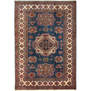 High-Quality Kazak Area Rug 5' 5" x 7' 9" - No. AL24330