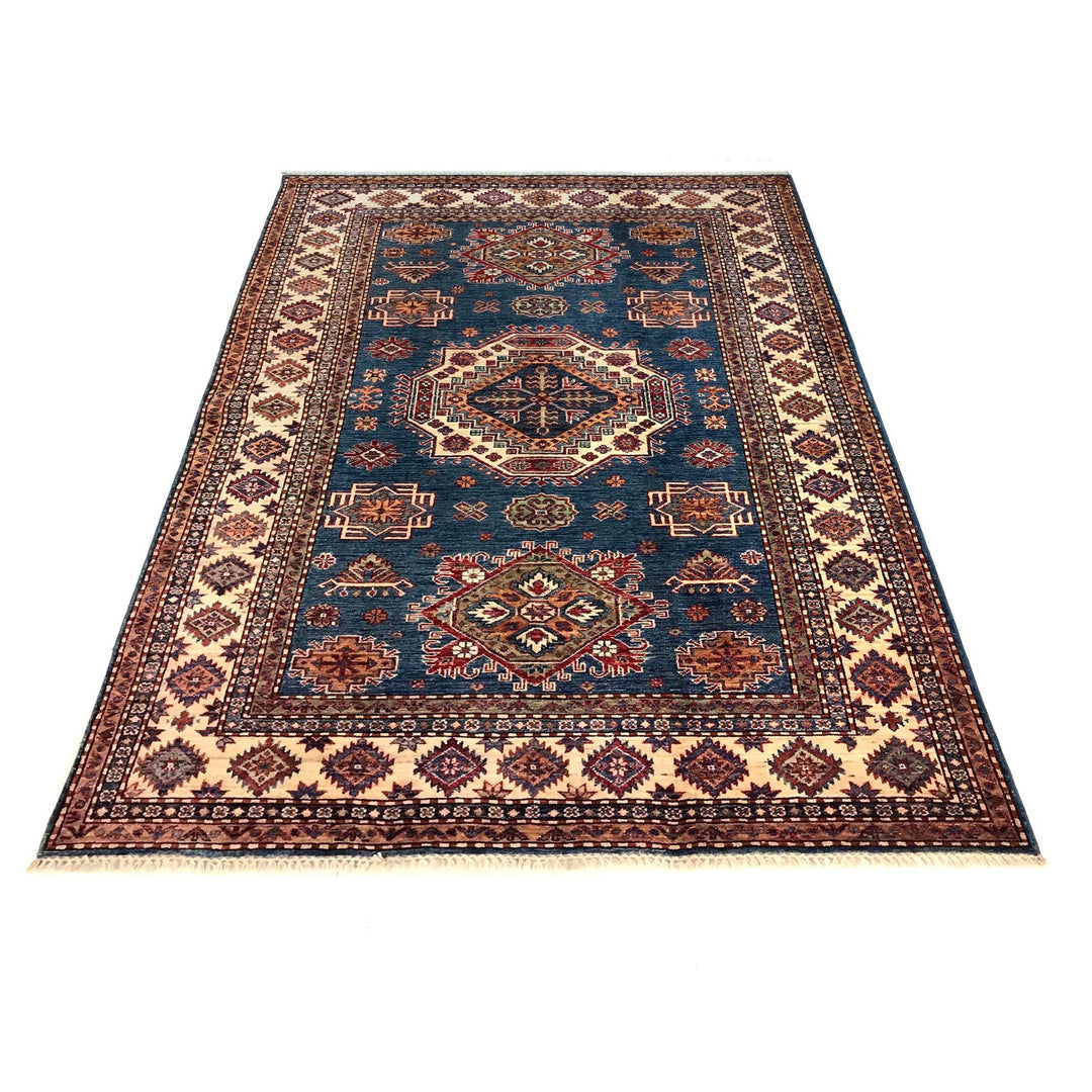 High-Quality Kazak Area Rug 5' 5" x 7' 9" - No. AL24330