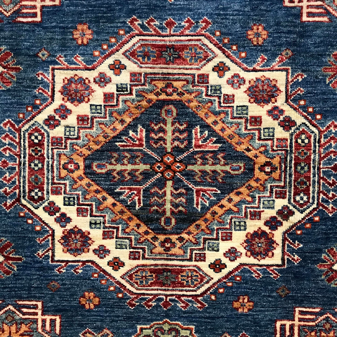 High-Quality Kazak Area Rug 5' 5" x 7' 9" - No. AL24330