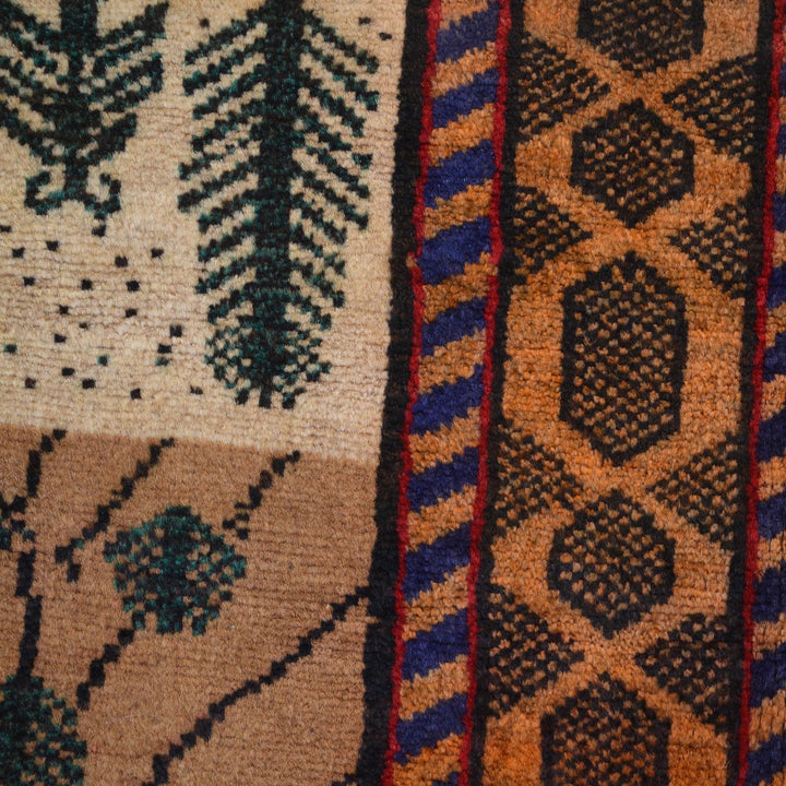 Hand Made Animal Pictorial Area Carpet 2' 6" x 4' 2" - No. AL87004