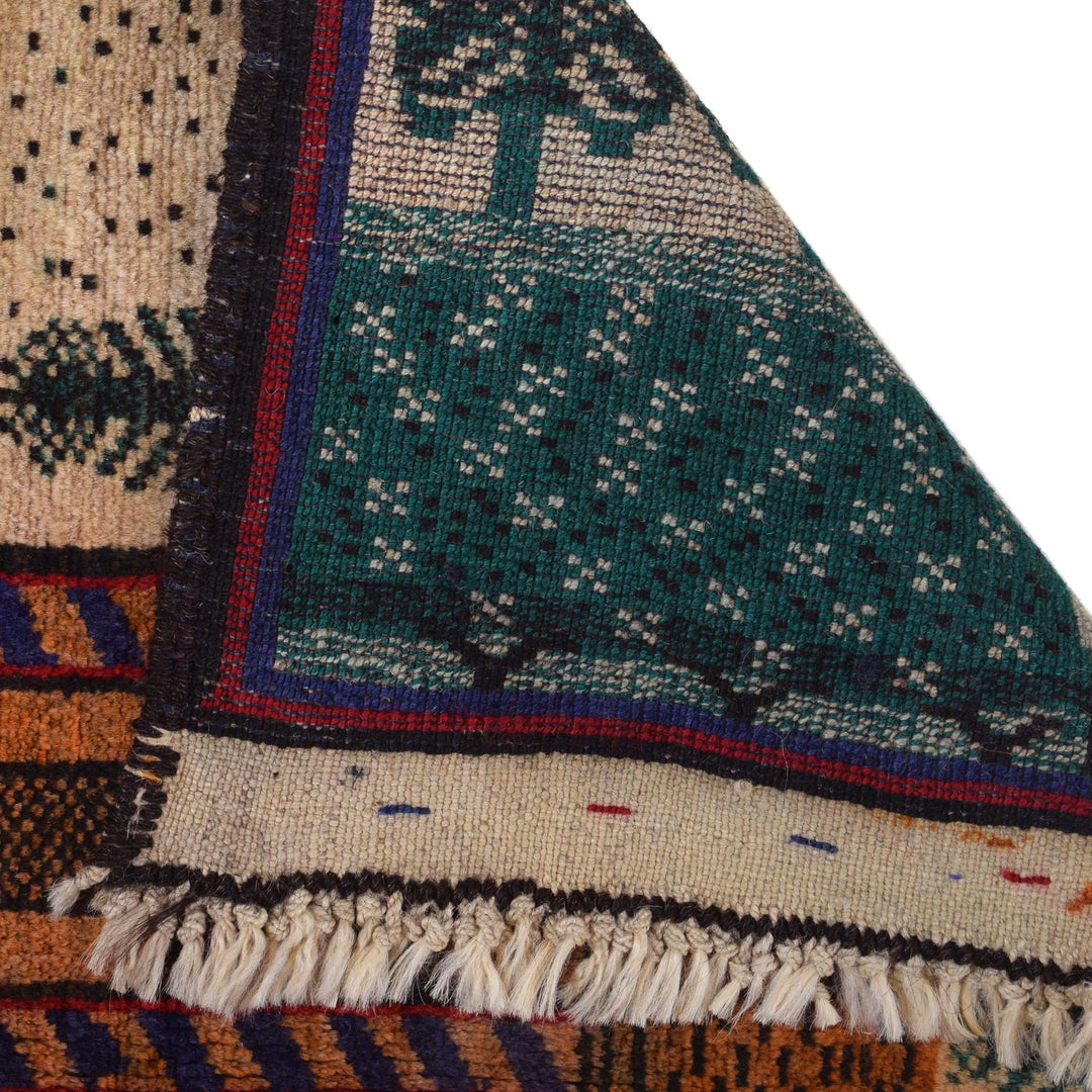 Hand Made Animal Pictorial Area Carpet 2' 6" x 4' 2" - No. AL87004