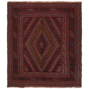 Handmade Afghan Carpet 3' 9" x 4' 1" - No. AL85681