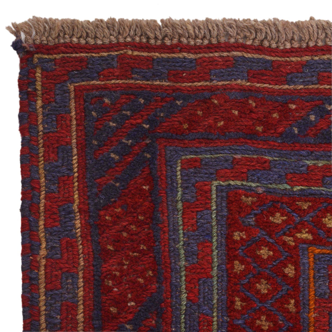 Handmade Wool Mushwani Rug 5' 0" x 6' 3" - No. AL27795