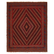 Traditional Mashwani Carpet 4' 11" x 5' 11" - No. AL99376