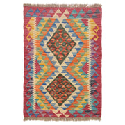 Handmade Vegetable Kilim 2' 0 x 2' 9" - No. AL96144