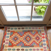 Handmade Afghan Vegetable Kilim 2' 0 x 3' 3" - No. AL46581