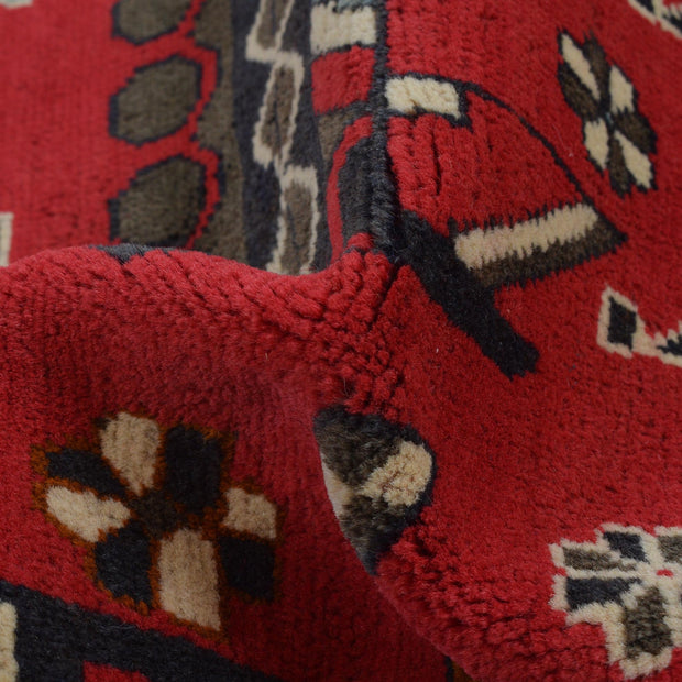 Authentic Afghan War Area Rug 2' 7" x 4' 2" - No. AL25252