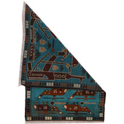 Handmade Afghan War Area Rug 2' 1" x 3' 0" - No. AL74179