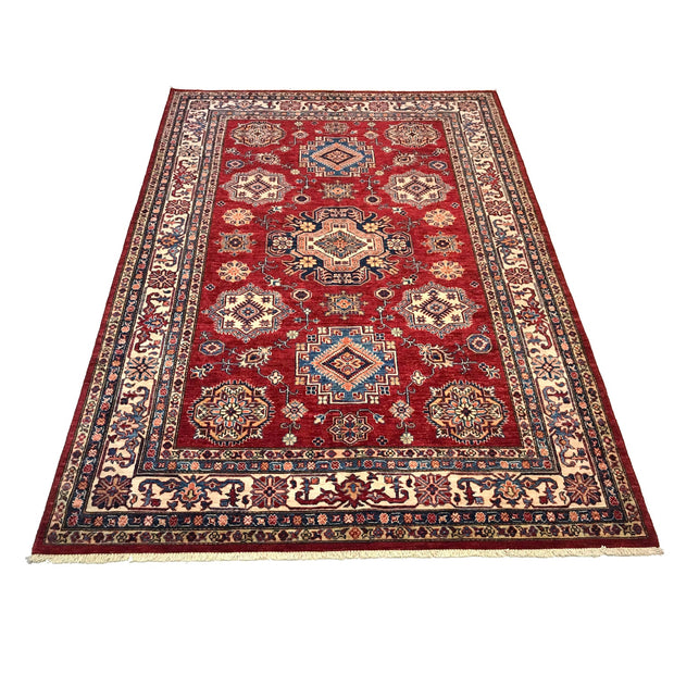 High-Quality Kazak Area Rug 5' 10" x 8' 5" - No. AL93337