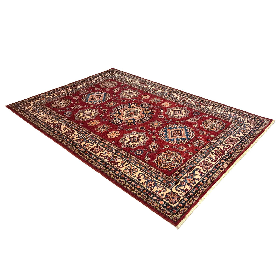 High-Quality Kazak Area Rug 5' 10" x 8' 5" - No. AL93337