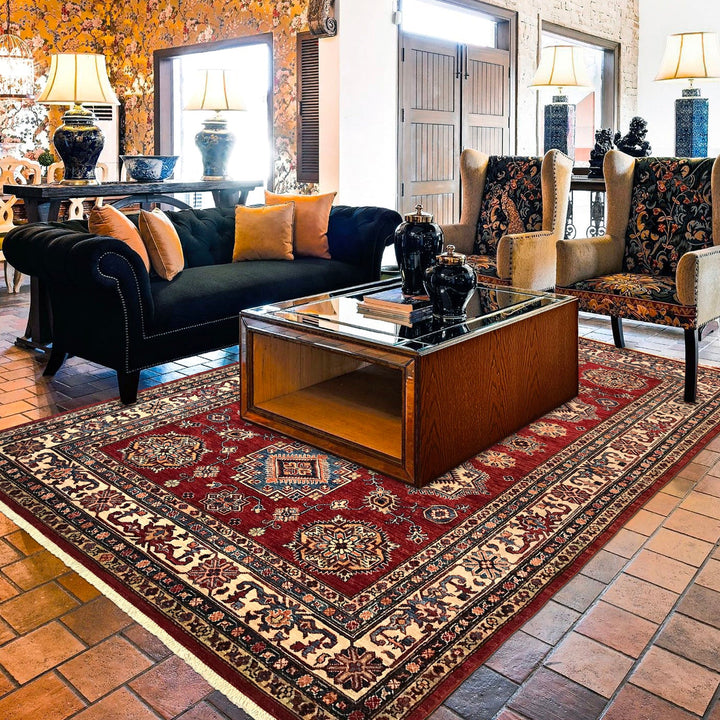 High-Quality Kazak Area Rug 5' 10" x 8' 5" - No. AL93337