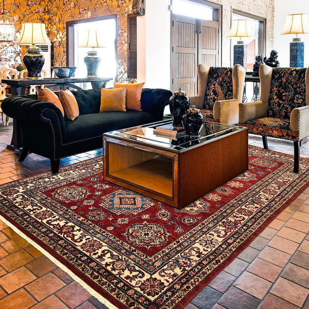 High-Quality Kazak Area Rug 5' 10" x 8' 5" - No. AL93337