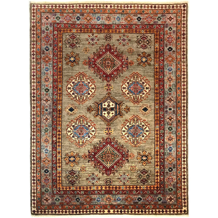 Luxury Fine Kazak Carpet 5' 9" x 7' 5" - No. AL42856